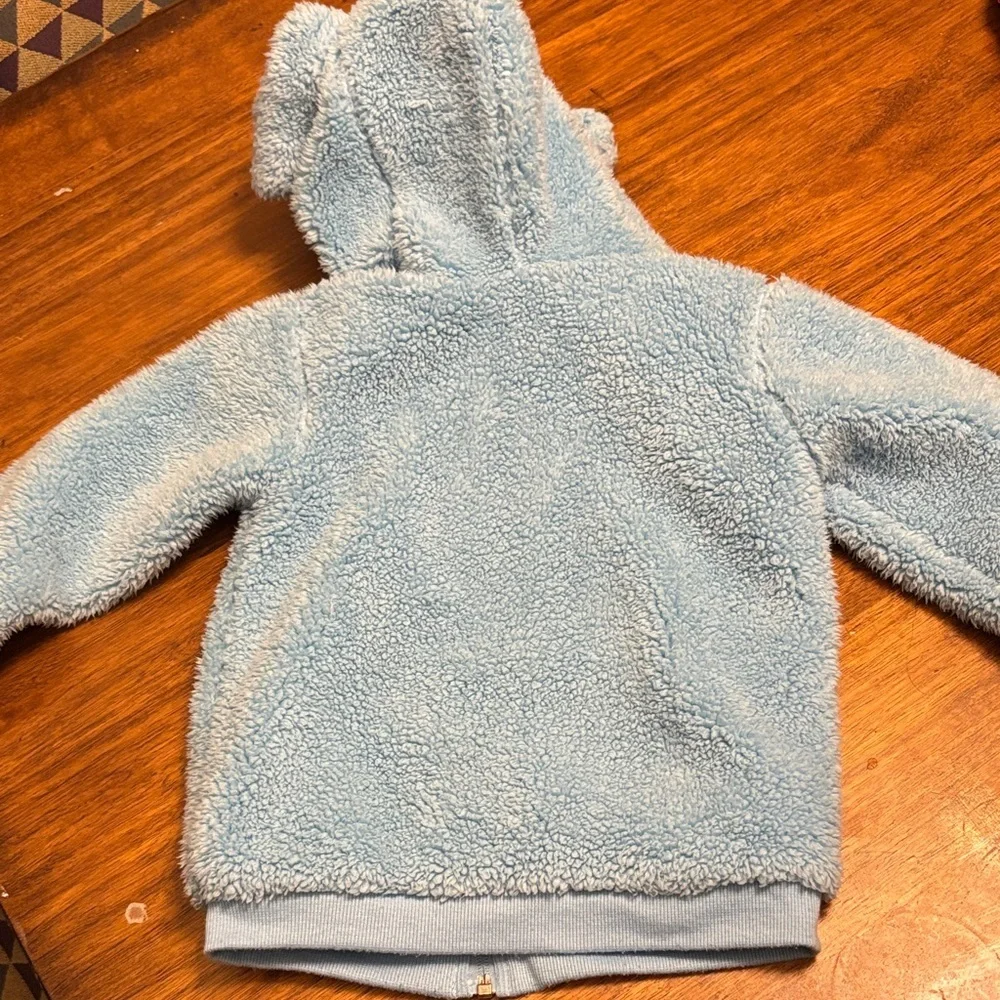 Blues Clues Cozy Blue Fleece‎ Kids Hoodie with dog hood - 4T